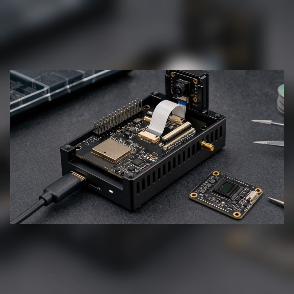 Modmu ESP32-S3 Edge AI Vision & Voice Starter Kit